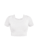 IZIA Damen Top in Wollweiss