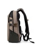 Hedgren Commute Rucksack RFID 43 cm Laptopfach in vintage beige eco