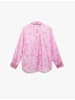 KOTON SHIRTS LS in Rosa Gemustert