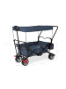 Pinolino Klappbollerwagen Paxi dlx Comfort mit Bremse in Blau, 134 x 59 x 102 cm