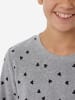 Schiesser Nachthemd Nightwear in grau-mel.