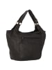 Greenland Nature Femi & Nine Schultertasche Leder 38 cm black