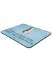 Mr. & Mrs. Panda Mousepad Pinguin mHerzieren mit Spruch in Eisblau
