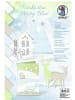 Buntpapierfabrik Ludwig Bähr Fotokarton Frosty blue 300g/qm A4 Packung mit 9 Blatt sortiert