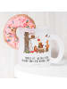 Mr. & Mrs. Panda Tasse Waldtiere Picknick mit Spruch in Transparent