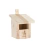 relaxdays Nistkasten in Natur - (B)17 x (H)25 x (T)21,5 cm