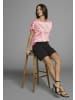 Laura Scott Shirtbluse in pink-leo