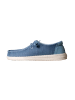 Hey Dude Wendy Stretch Sox Mokassin mit Schnürsenkeln Blau