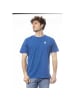 Invicta Blau Baumwolle Herren T-Shirt