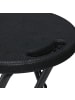 relaxdays 2 x Klapphocker in Schwarz