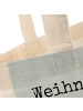 Mr. & Mrs. Panda Shopper Fuchs  Schlittschuhe Design mit Spruch in Weiß