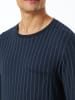 Schiesser Pyjama Fine Interlock in Dunkelblau