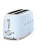 Smeg 2-Schlitz-Toaster 50's Retro Style in Pastellblau