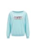 myMo Women Sweatshirt in Aqua