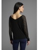 Bruno Banani V-Shirt in schwarz