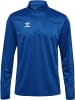 Hummel Trainingsjacke "Hmlessential Half-Zip" in Blau