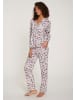 VIVANCE DREAMS Pyjama in bunt-gepunktet