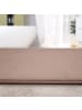 KADIMA DESIGN Waschbarer Teppich Badezimmer waschmaschinenwaschbar Unifarben in Beige