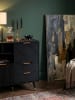 KADIMA DESIGN Sideboard 77x97x40 cm Anrichte mit Eiche-Dekor, Kommode mit