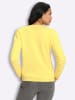Sieh an! Strickjacke in zitrone