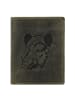 Greenburry Geldbörse Leder 9.5 cm wild boar