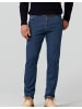 Meyer Chino-Hose in Blue-Stone