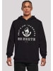 F4NT4STIC Hoodie Go North Logo in schwarz