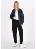 myMO ATHLSR Damen Jacke in Schwarz Königsblau