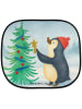 Mr. & Mrs. Panda Sonnenschutz Pinguin Weihnachtsbaum Design ohne... in Weiß