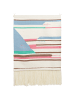 Beliani Wandbehang MOOLA in Beige/Rosa/Blau - (W) 60 x (H) 109 x (L) 1 cm