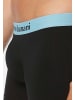 Bruno Banani Retro Short / Pant Flowing in Himmelblau / Schwarz