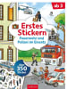 ars edition Papeterie/PBS - Erstes Stickern - Feuerwehr und Polizei im Einsatz