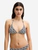 Marc O'Polo Triangel-Bikini-Top Millefleur in millefleur print dark navy