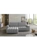 MF Design Bonita Recamiere Links in Hellgrau -  (L) 175 x (B) 250 x (H) 92 cm