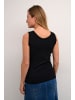Cream Jerseytop CRRibba Slim fit in Pitch Black