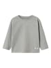 name it Langarmshirt mit Rundhalsausschnitt in Grau