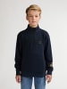 Petrol Industries Half-Zip Pullover Hermosillo in Blau