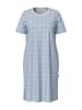 Ulla Popken Nachthemd in eismeerblau