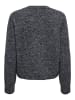 JDY Strickpullover in Dark Grey Melange