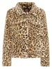 taddy Damen Jacke Aus Kunstfell in Leo