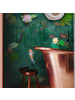 WALLPAPERS4BEGINNERS Tapete Impressionistischen in Grün - (W) 200 × (L) 280 cm