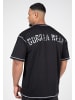 Gorilla Wear T-Shirt in Übergröße - Saginaw - Schwarz