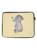 Mr. & Mrs. Panda Notebook Tasche Elefant Biene ohne Spruch in Gelb Pastell