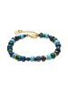 Luxenter Armband mit natürlichem Lapislazuli, 18-karätig vergoldet – Arru