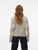 Vero Moda Strickpullover in Light Grey Melange
