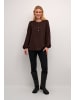 Kaffe Langarm-Bluse KAellen Regular fit in Java CC