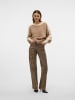 Vero Moda Strickpullover in Silver Mink