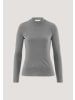 Hessnatur Rib Longsleeve Slim in grau
