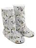 Snoopy The Peanuts Snoopy Hausschuhe Hüttenschuhe Winter Stiefel gefüttert in grau