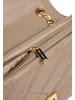 Carlo Colucci Schultertasche Fambri in Taupe